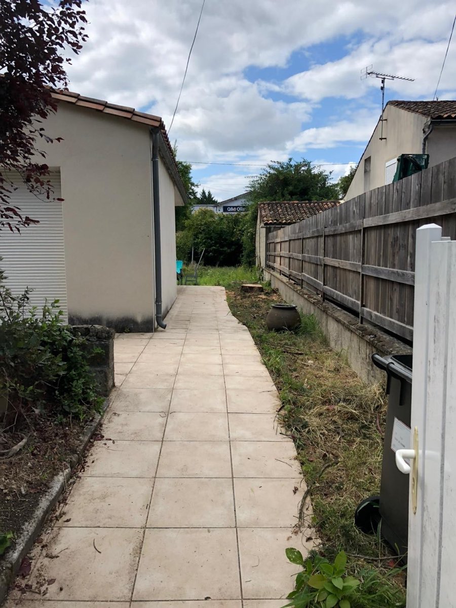 Passage nettoyé, déchets verts évacués — Peltin Élagage à Cognac